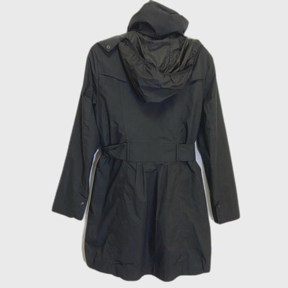 Cole Haan Black Hooded Jacket - Picture 3 of 12